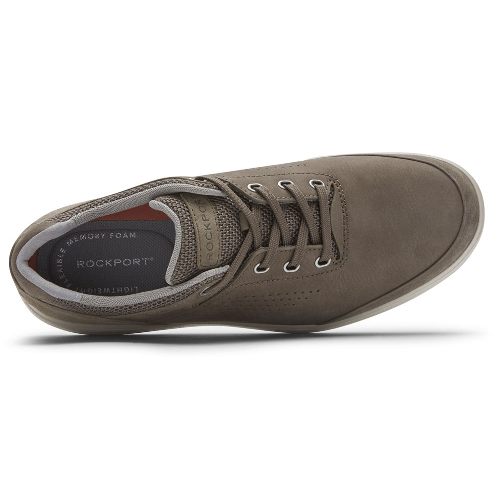 Rockport Mens Oxfords Dark Grey - Beckwith Ubal - UK 498-VQWGNB